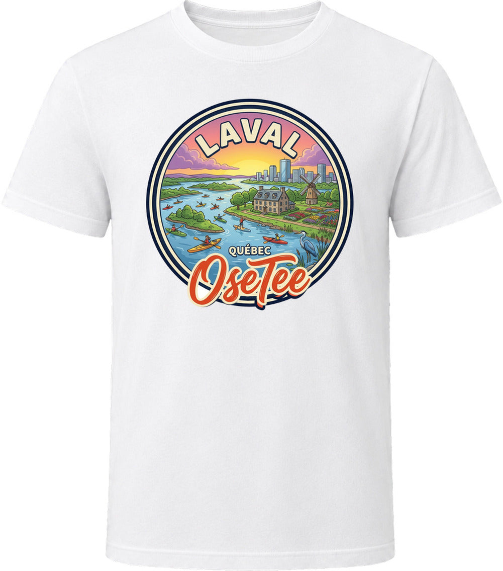 T-shirt Laval OseTee – aperçu 1 / Quebec region tee preview 1