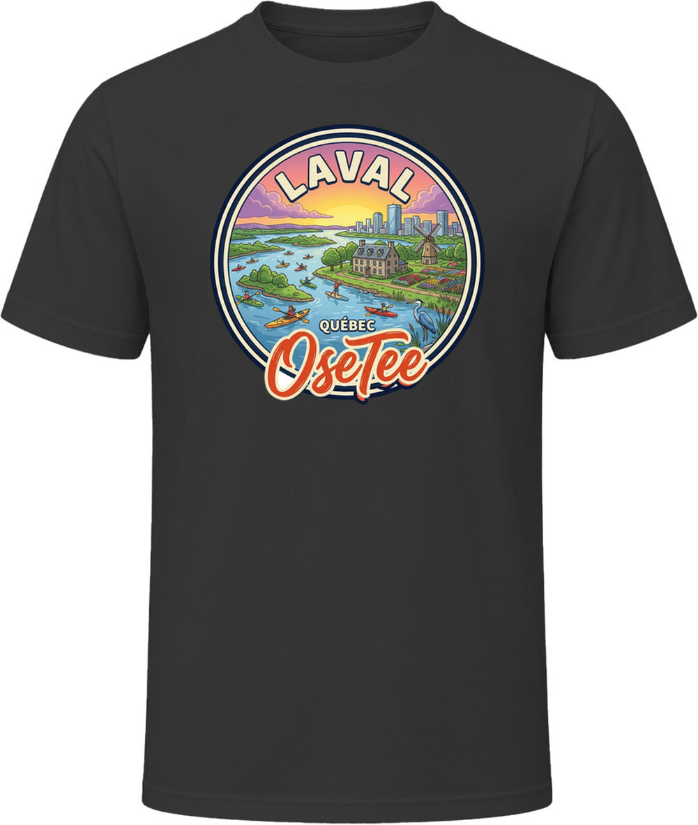 T-shirt Laval OseTee – aperçu 7 / Quebec region tee preview 7