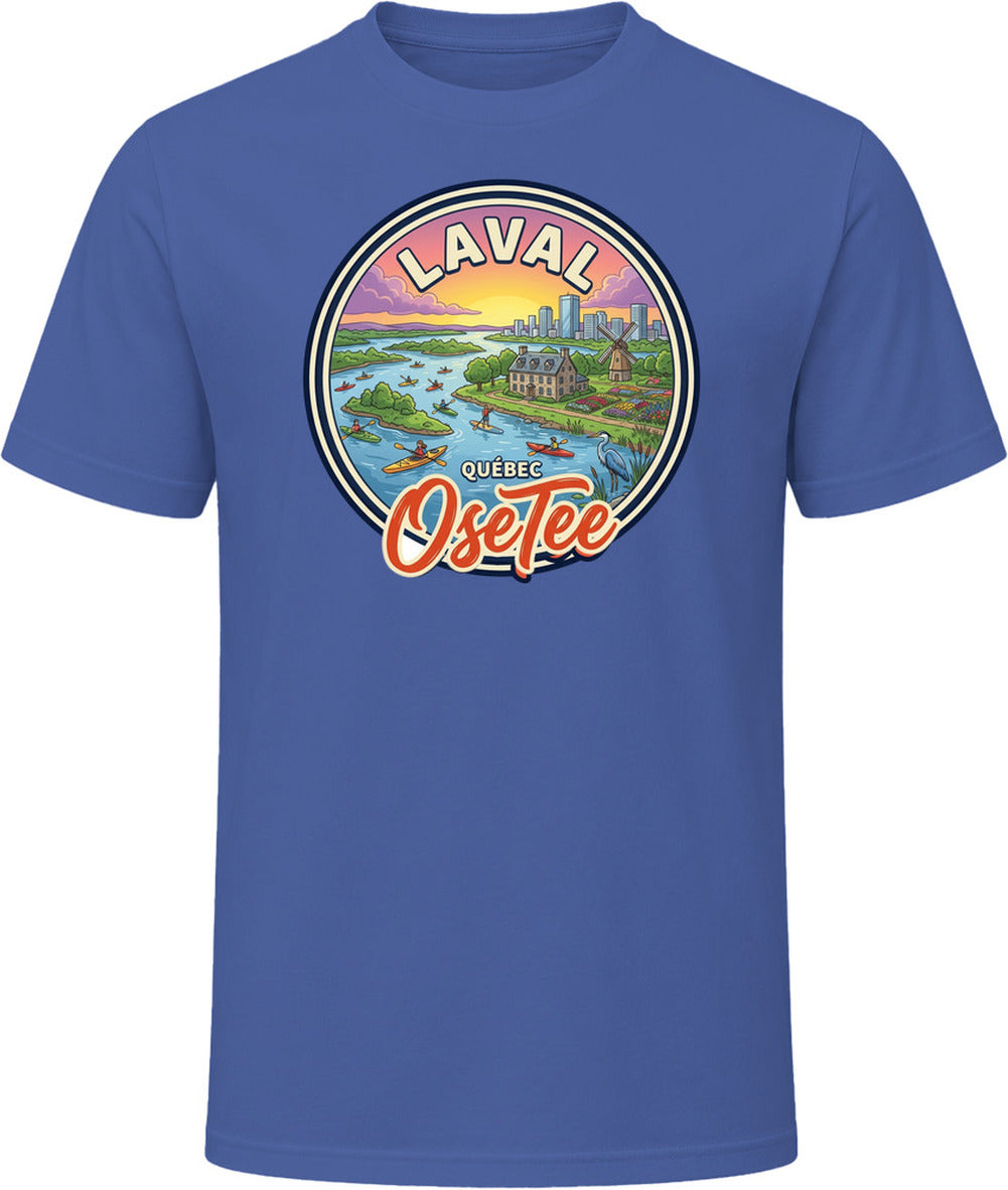 T-shirt Laval OseTee – aperçu 8 / Quebec region tee preview 8