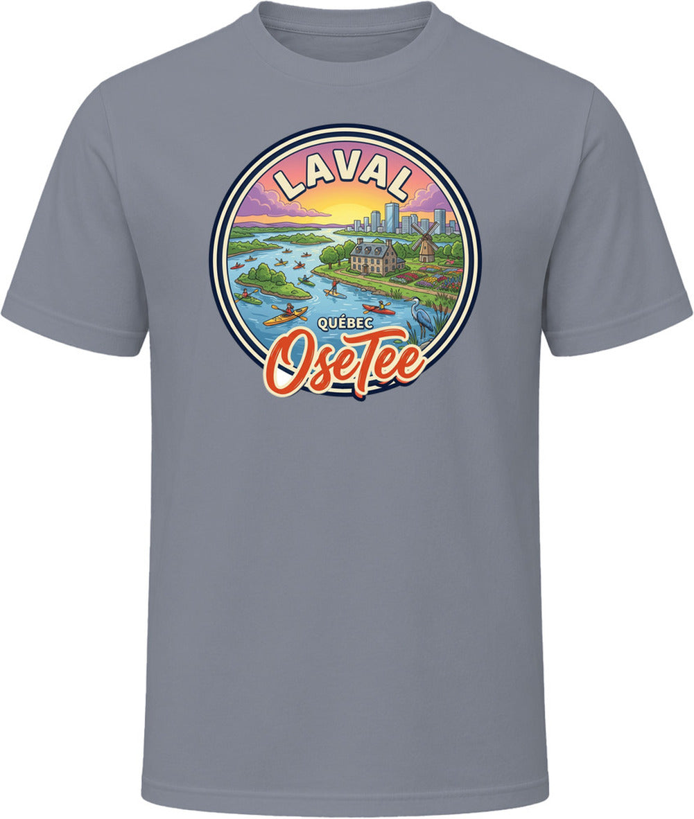 T-shirt Laval OseTee – aperçu 9 / Quebec region tee preview 9