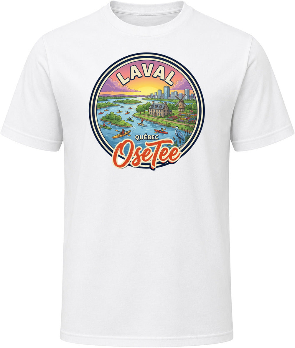 T-shirt Laval OseTee – aperçu 6 / Quebec region tee preview 6