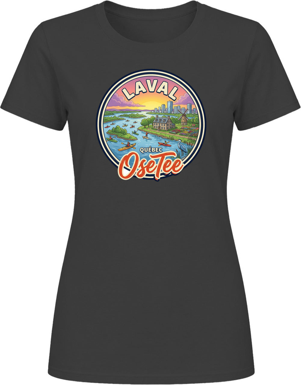 T-shirt Laval OseTee – aperçu 17 / Quebec region tee preview 17