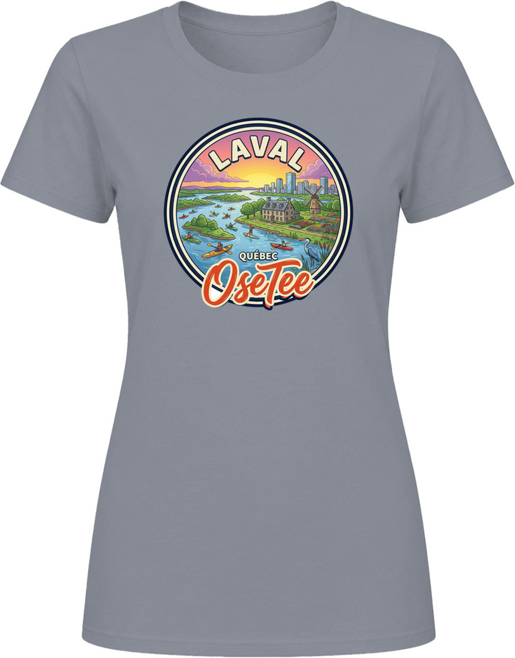 T-shirt Laval OseTee – aperçu 19 / Quebec region tee preview 19