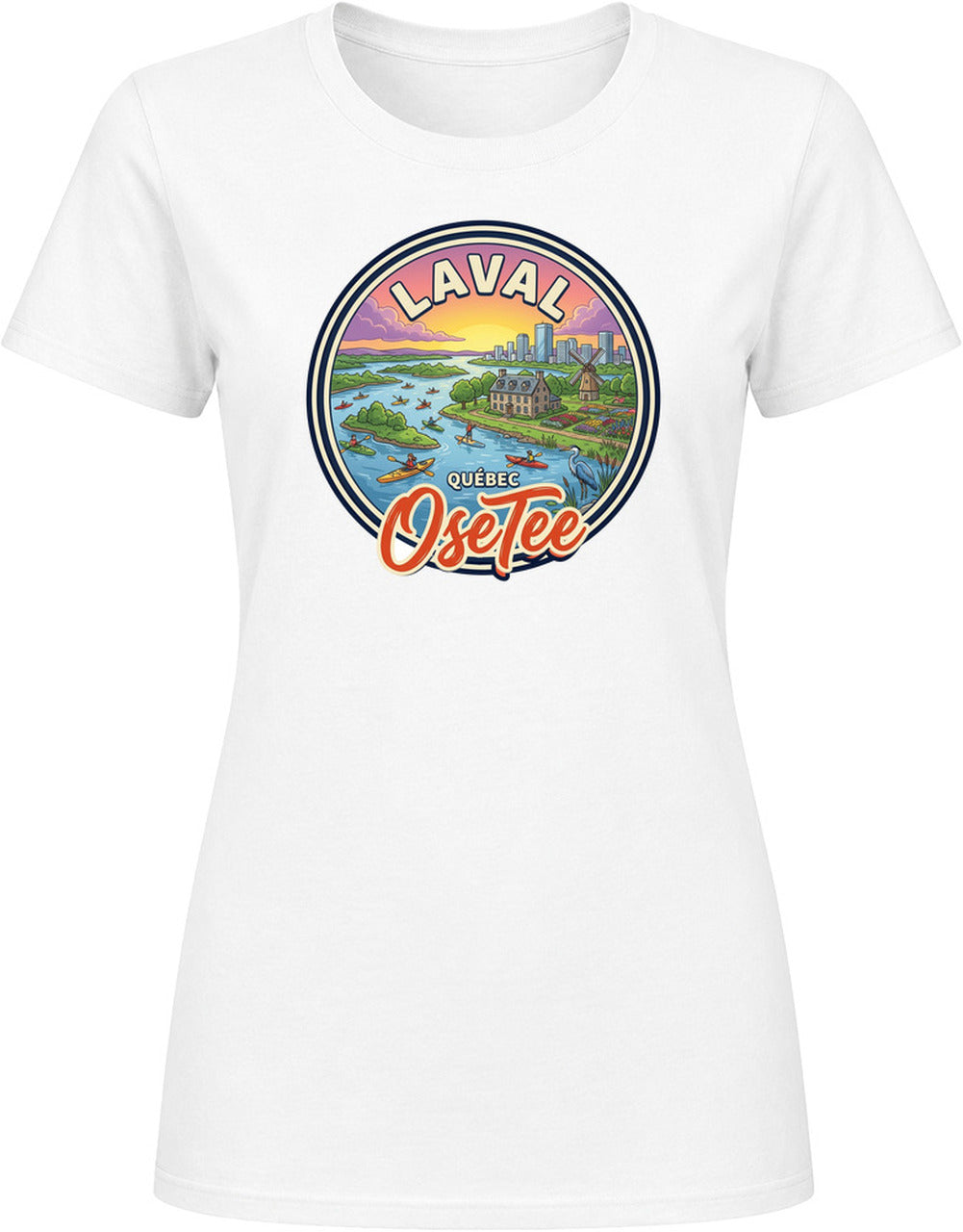 T-shirt Laval OseTee – aperçu 16 / Quebec region tee preview 16