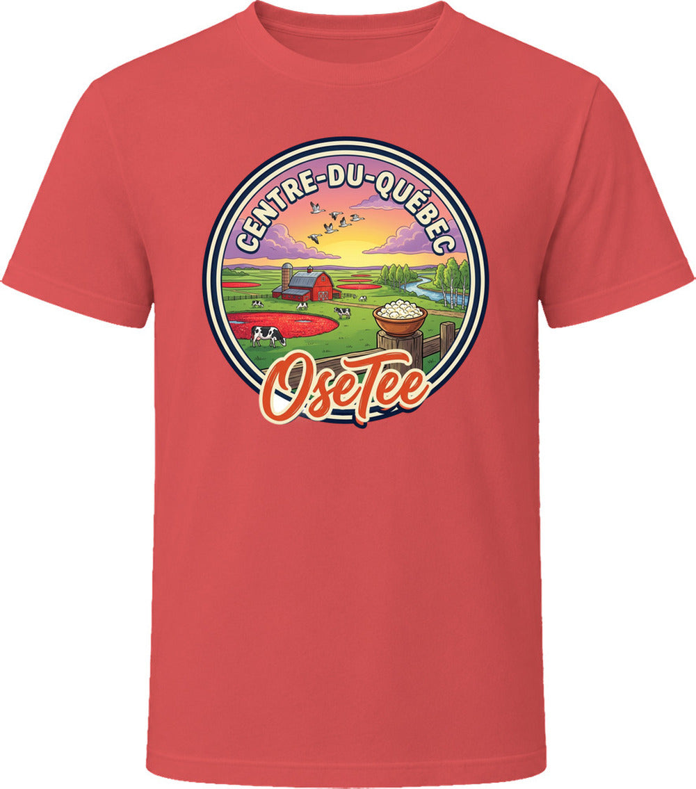 T-shirt Centre-du-Québec OseTee – aperçu 5 / Quebec region tee preview 5