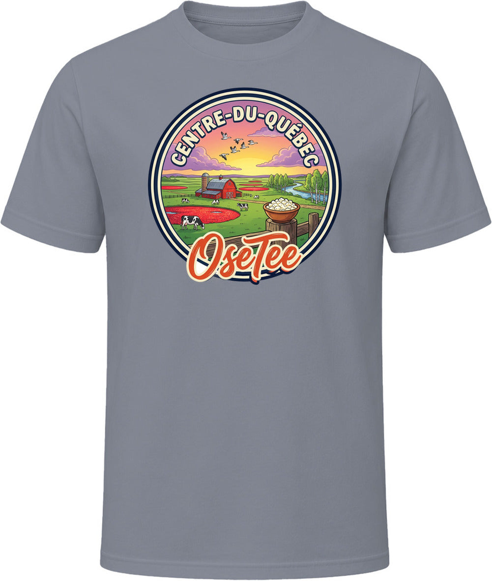 T-shirt Centre-du-Québec OseTee – aperçu 9 / Quebec region tee preview 9