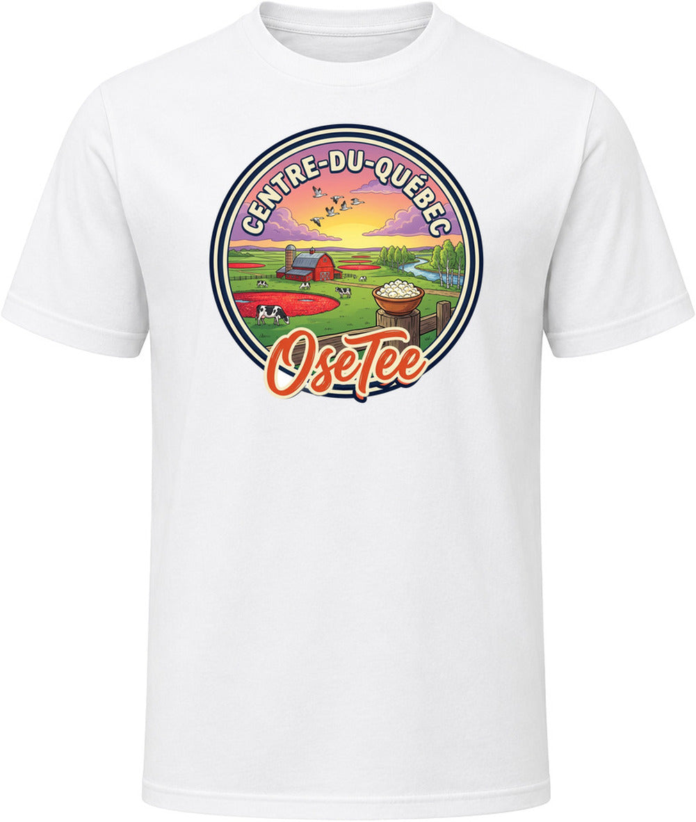 T-shirt Centre-du-Québec OseTee – aperçu 7 / Quebec region tee preview 7