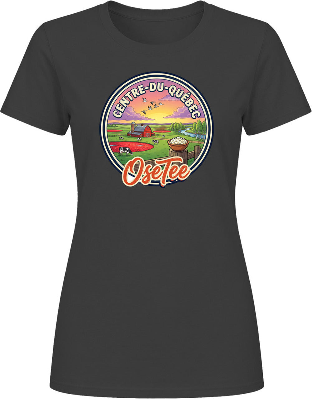 T-shirt Centre-du-Québec OseTee – aperçu 16 / Quebec region tee preview 16