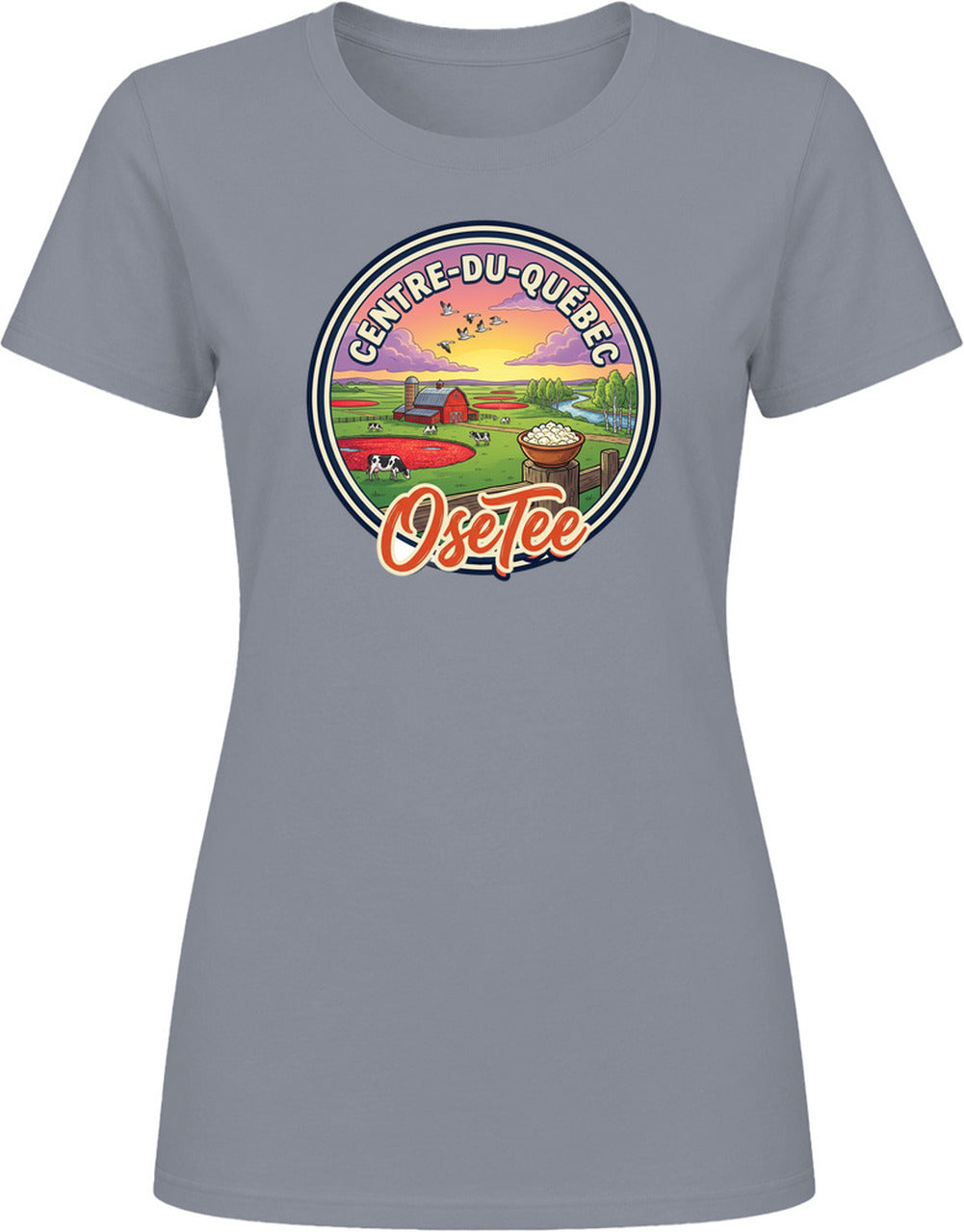 T-shirt Centre-du-Québec OseTee – aperçu 19 / Quebec region tee preview 19