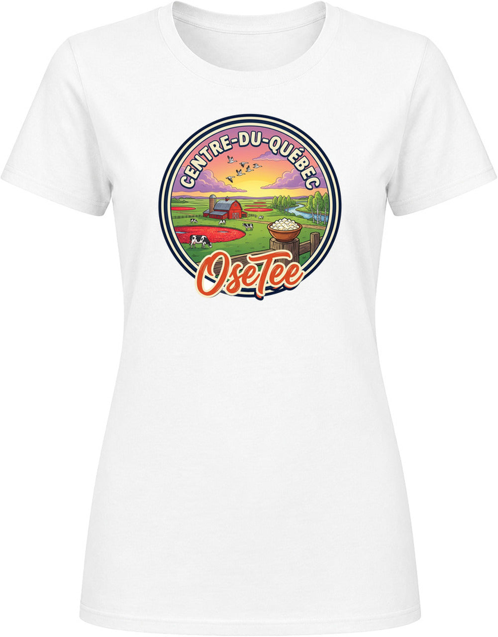 T-shirt Centre-du-Québec OseTee – aperçu 17 / Quebec region tee preview 17