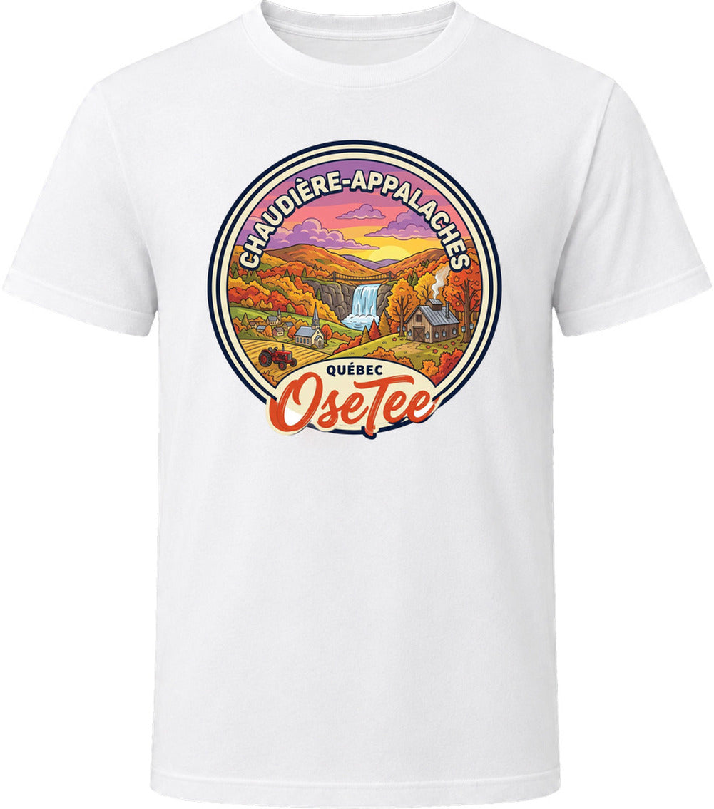 T-shirt Chaudière-Appalaches OseTee – aperçu 2 / Quebec region tee preview 2