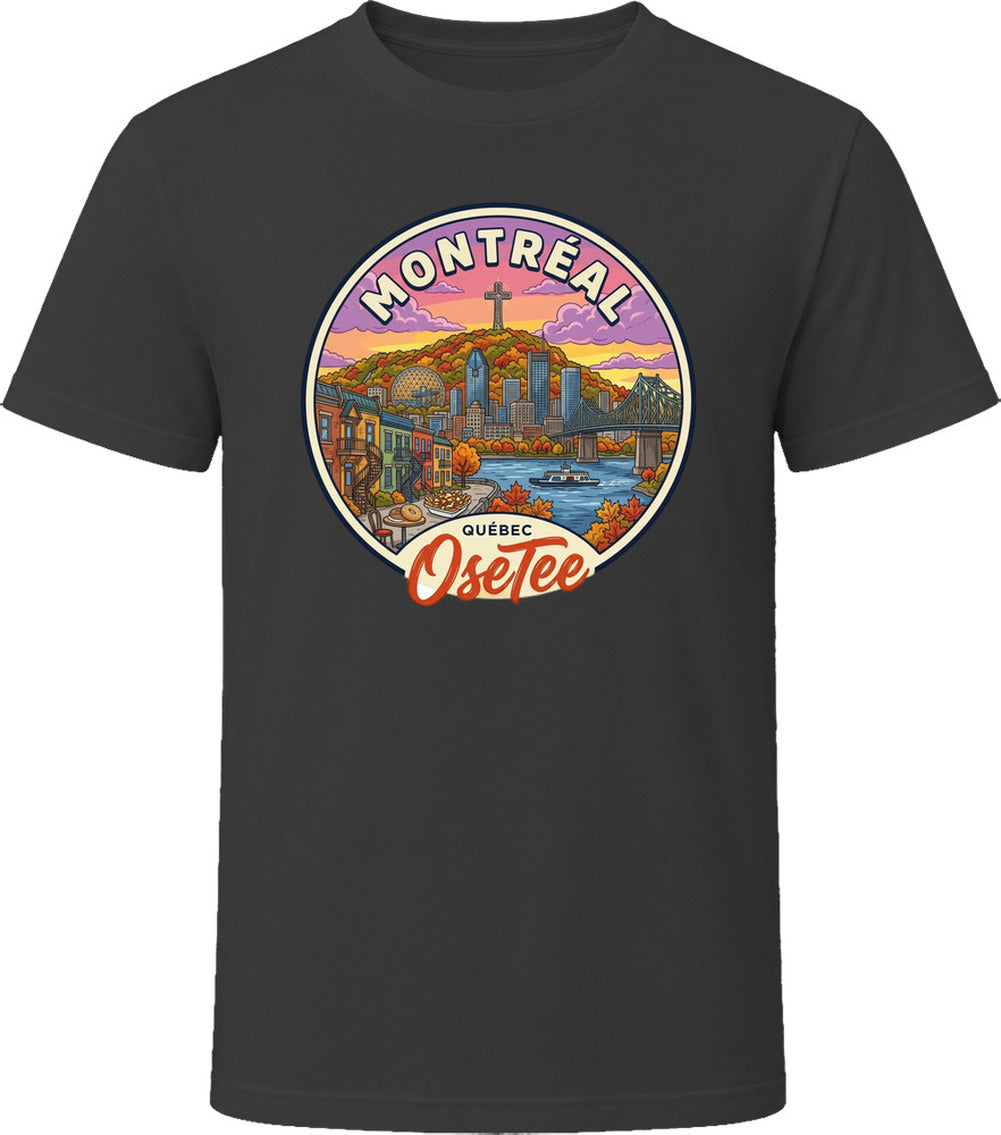 T-shirt Montréal OseTee – aperçu 2 / Quebec region tee preview 2
