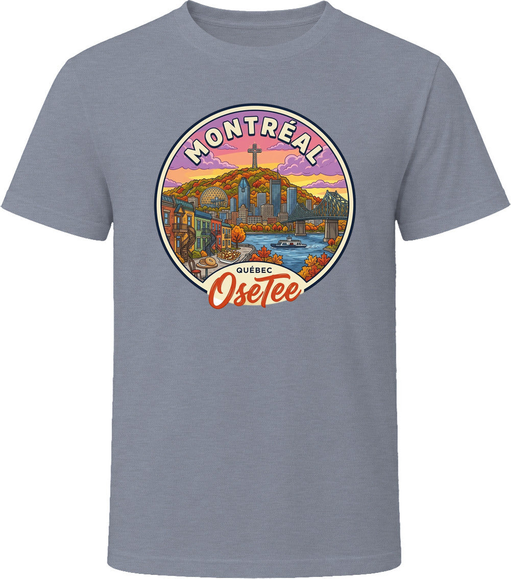 T-shirt Montréal OseTee – aperçu 5 / Quebec region tee preview 5