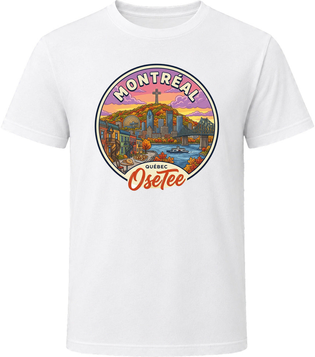 T-shirt Montréal OseTee – aperçu 3 / Quebec region tee preview 3