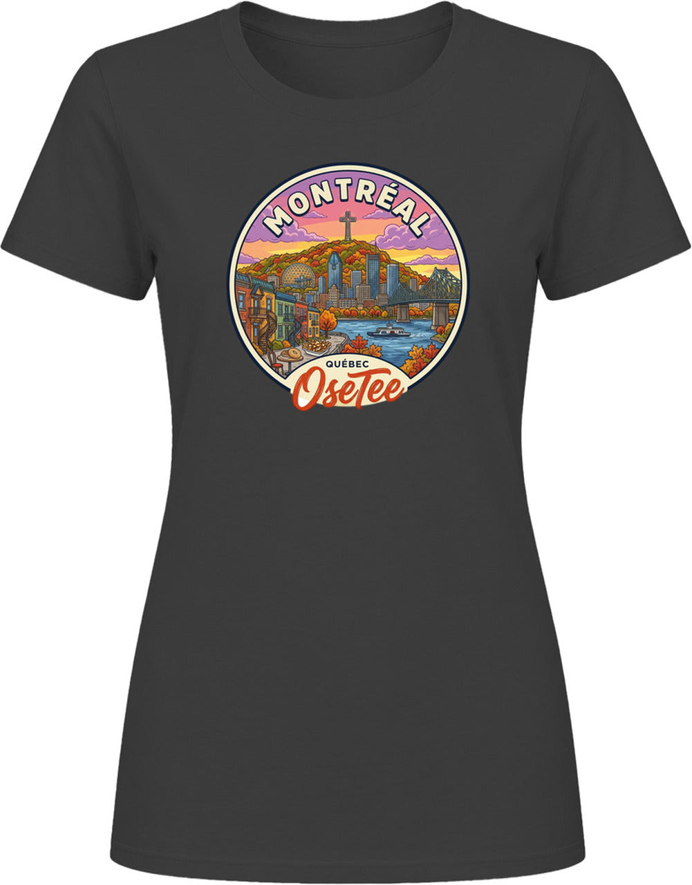 T-shirt Montréal OseTee – aperçu 18 / Quebec region tee preview 18