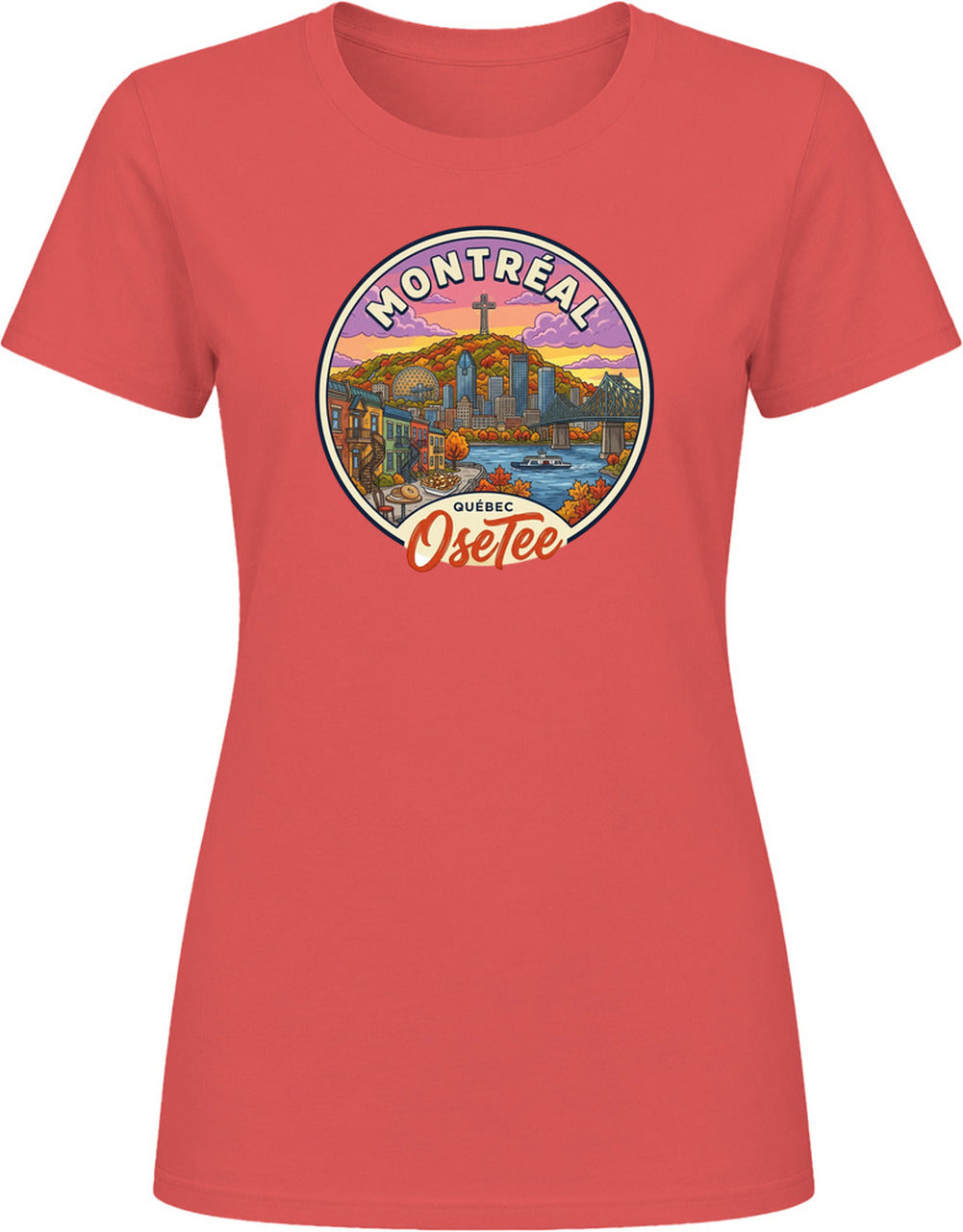 T-shirt Montréal OseTee – aperçu 22 / Quebec region tee preview 22