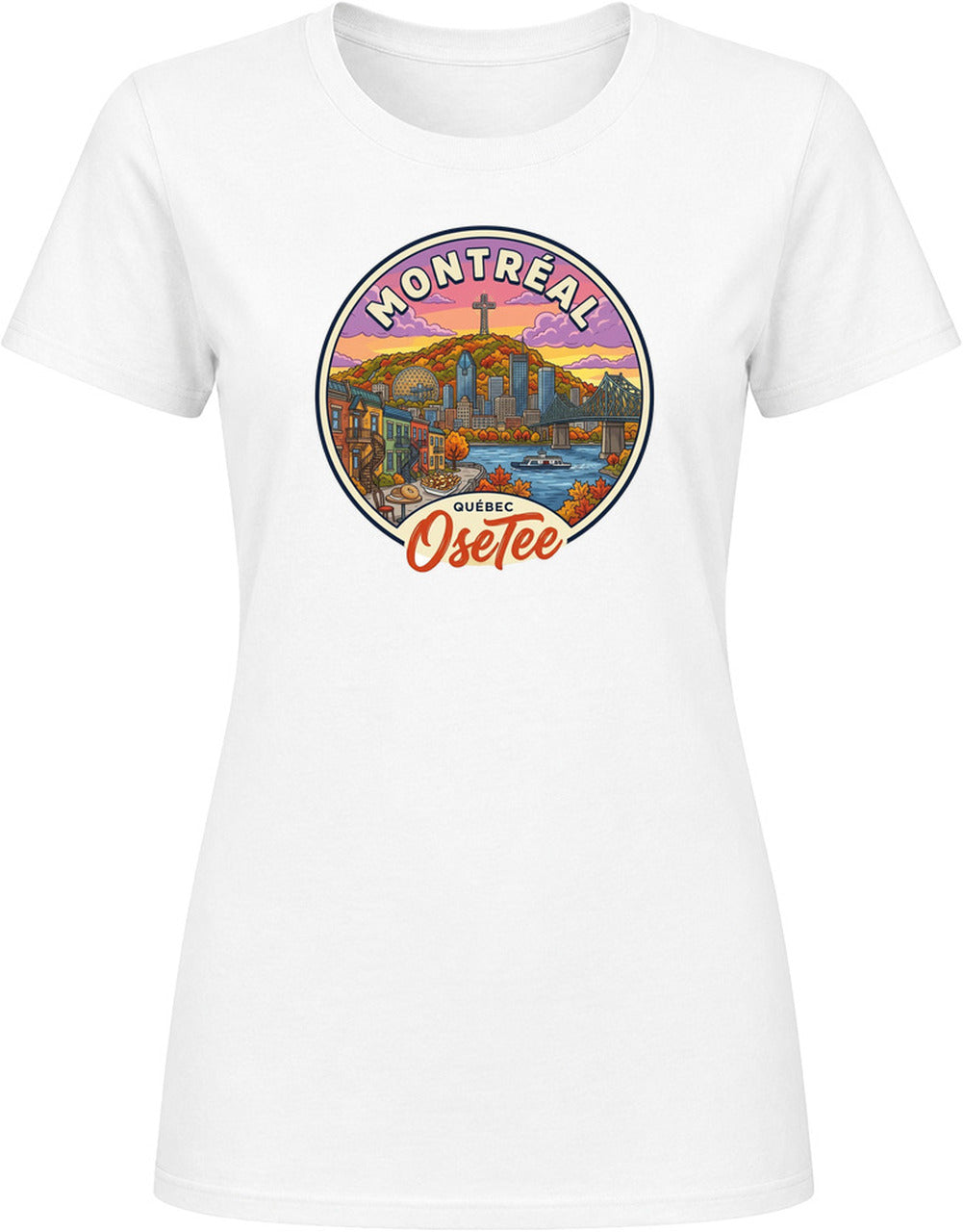 T-shirt Montréal OseTee – aperçu 19 / Quebec region tee preview 19