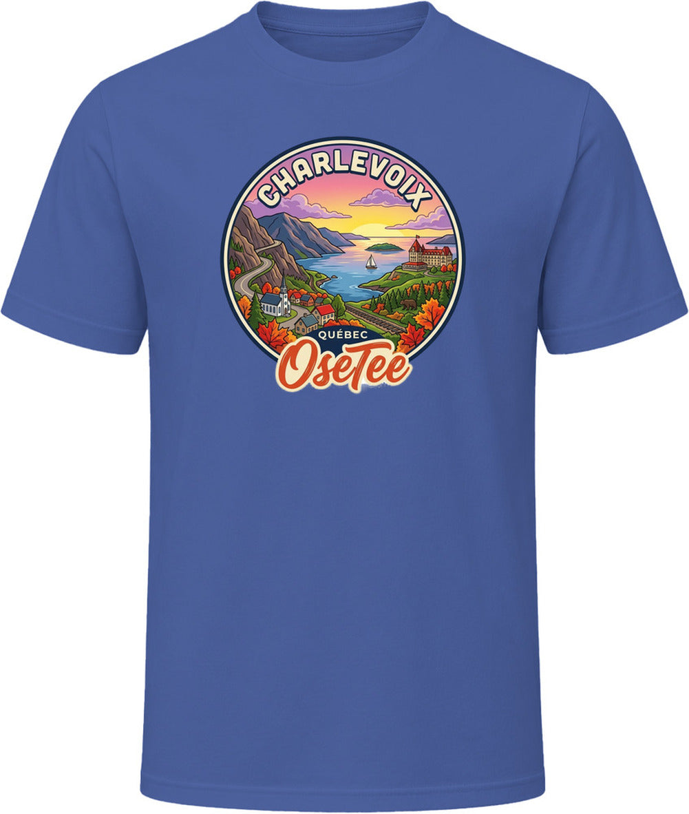 T-shirt Charlevoix OseTee – aperçu 9 / Quebec region tee preview 9