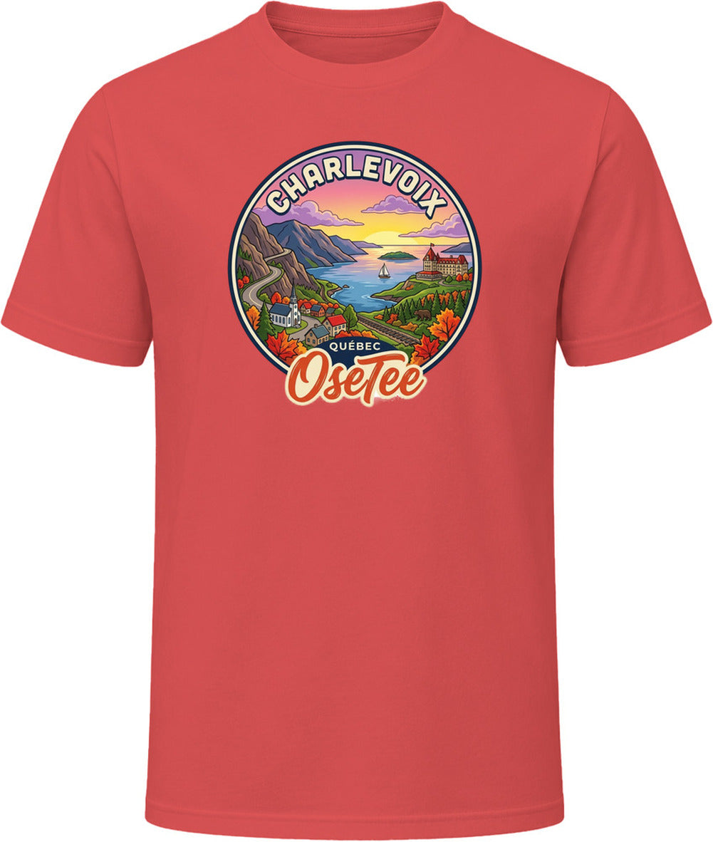 T-shirt Charlevoix OseTee – aperçu 11 / Quebec region tee preview 11