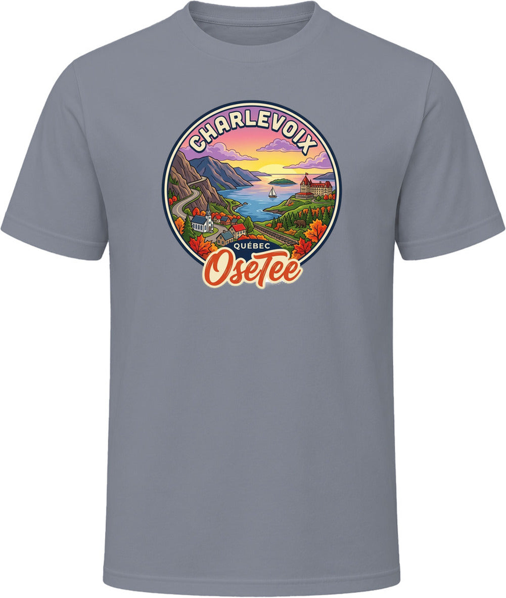 T-shirt Charlevoix OseTee – aperçu 10 / Quebec region tee preview 10