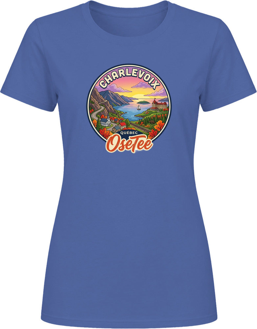 T-shirt Charlevoix OseTee – aperçu 20 / Quebec region tee preview 20
