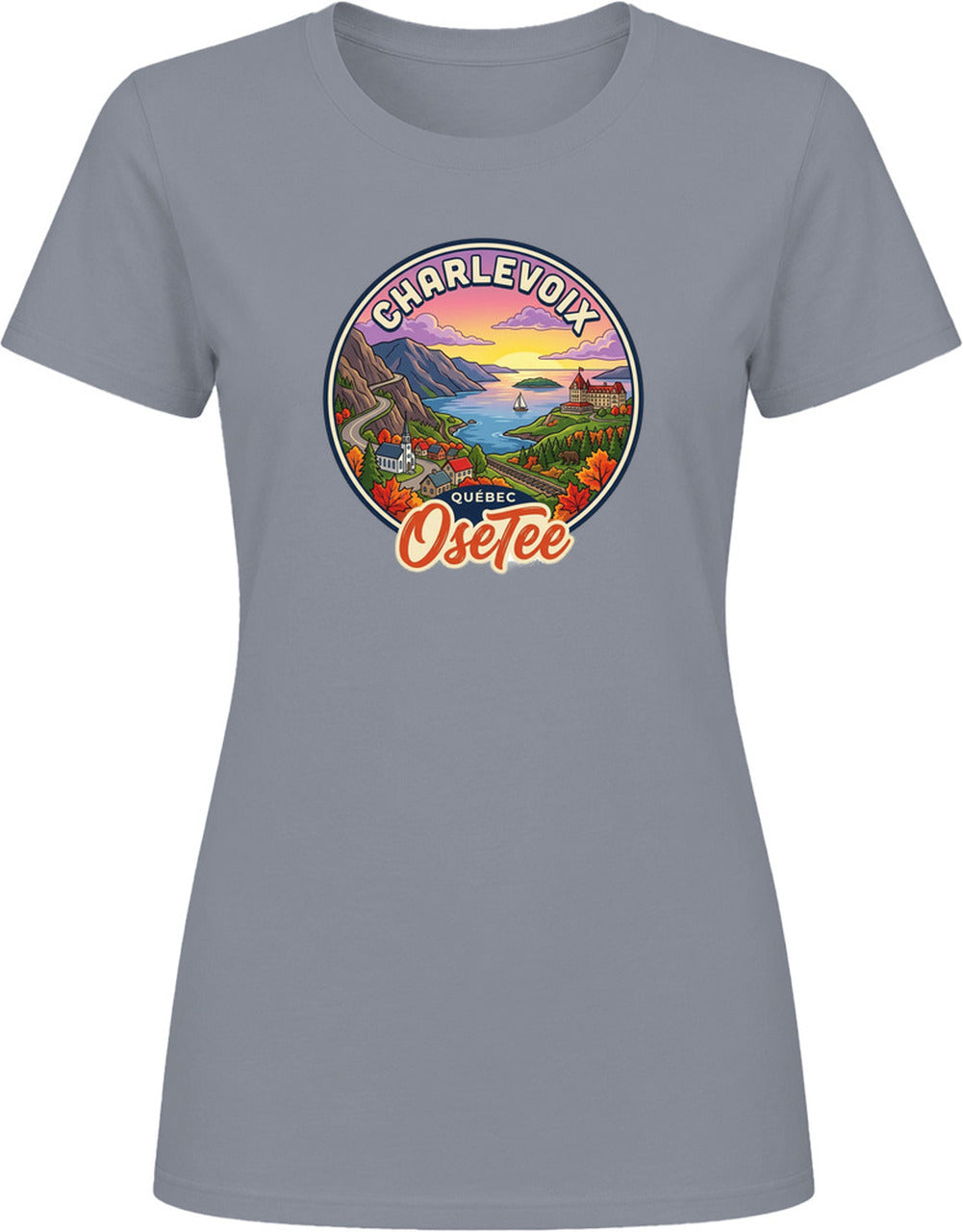 T-shirt Charlevoix OseTee – aperçu 21 / Quebec region tee preview 21