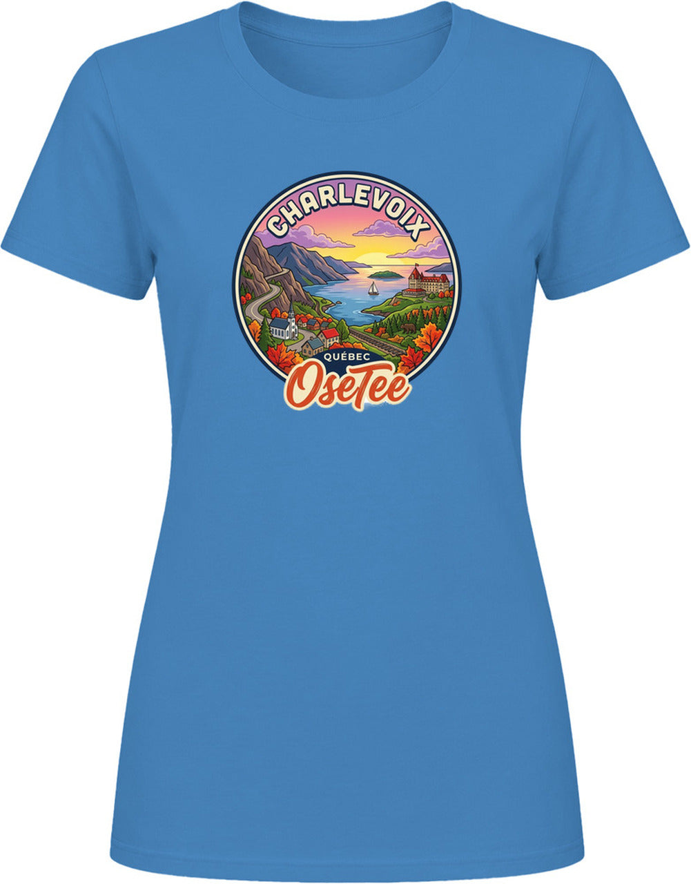 T-shirt Charlevoix OseTee – aperçu 17 / Quebec region tee preview 17
