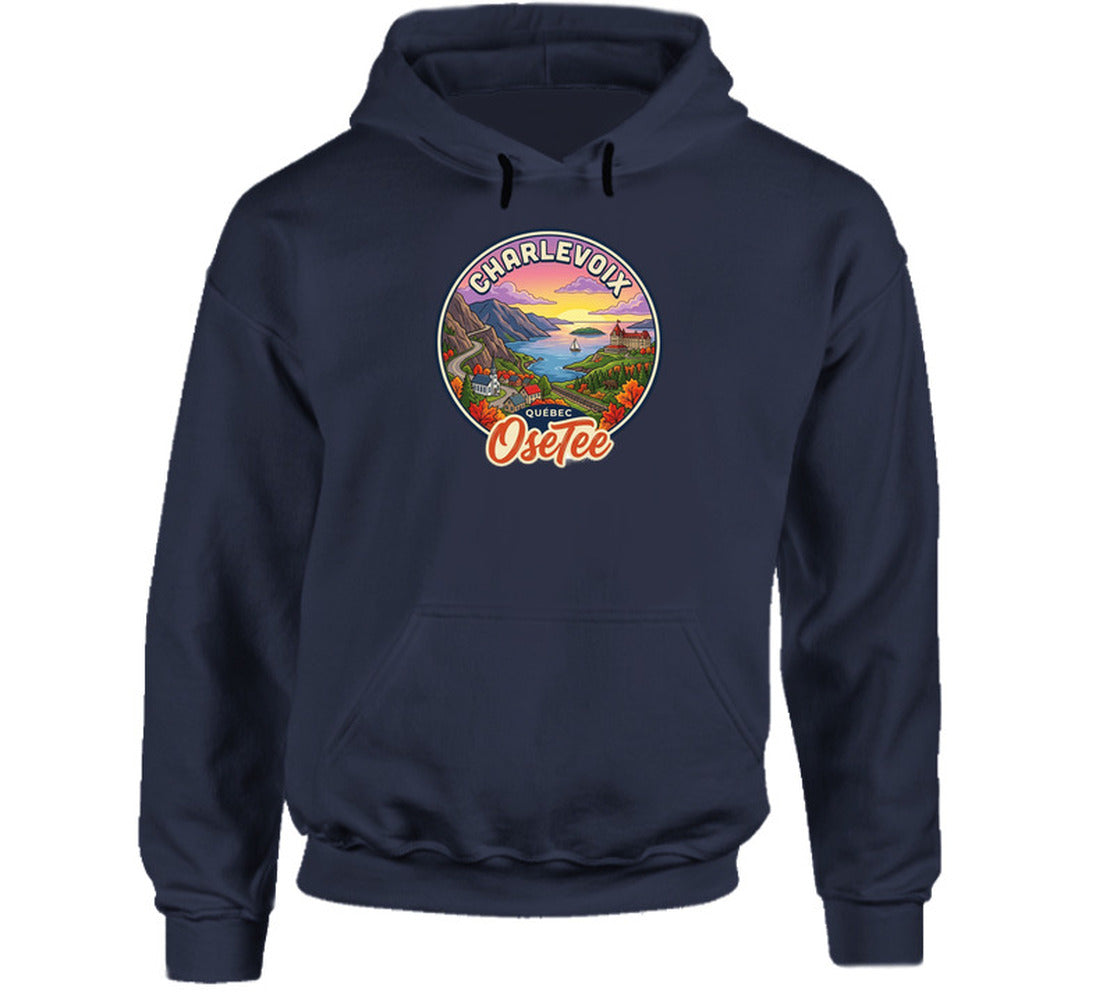 T-shirt Charlevoix OseTee – aperçu 14 / Quebec region tee preview 14