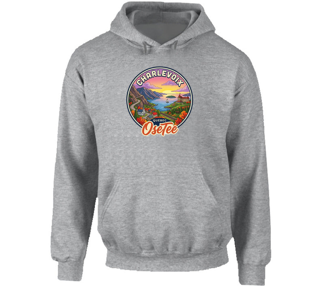 T-shirt Charlevoix OseTee – aperçu 15 / Quebec region tee preview 15