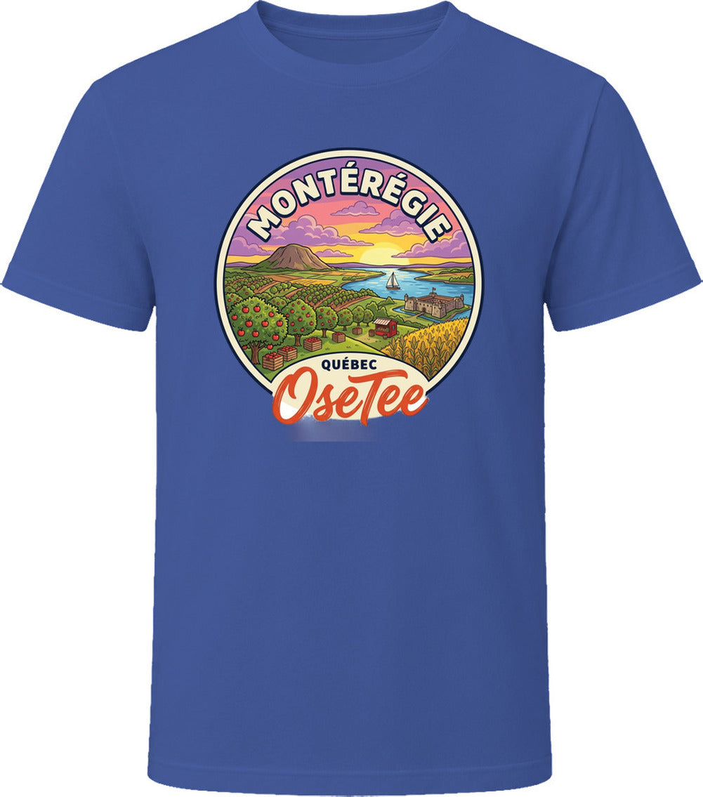 T-shirt Montérégie OseTee – aperçu 3 / Quebec region tee preview 3