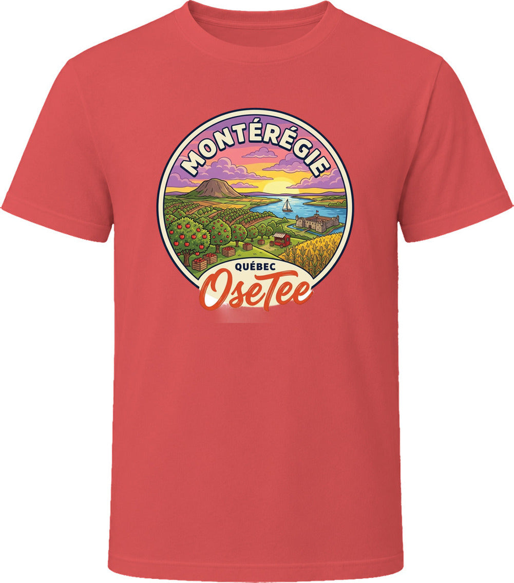 T-shirt Montérégie OseTee – aperçu 5 / Quebec region tee preview 5