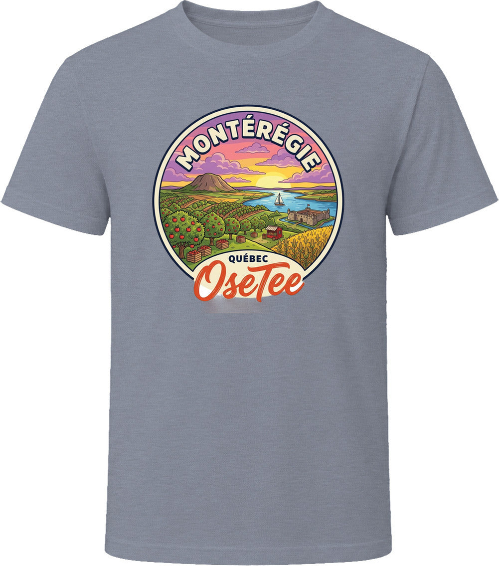 T-shirt Montérégie OseTee – aperçu 4 / Quebec region tee preview 4