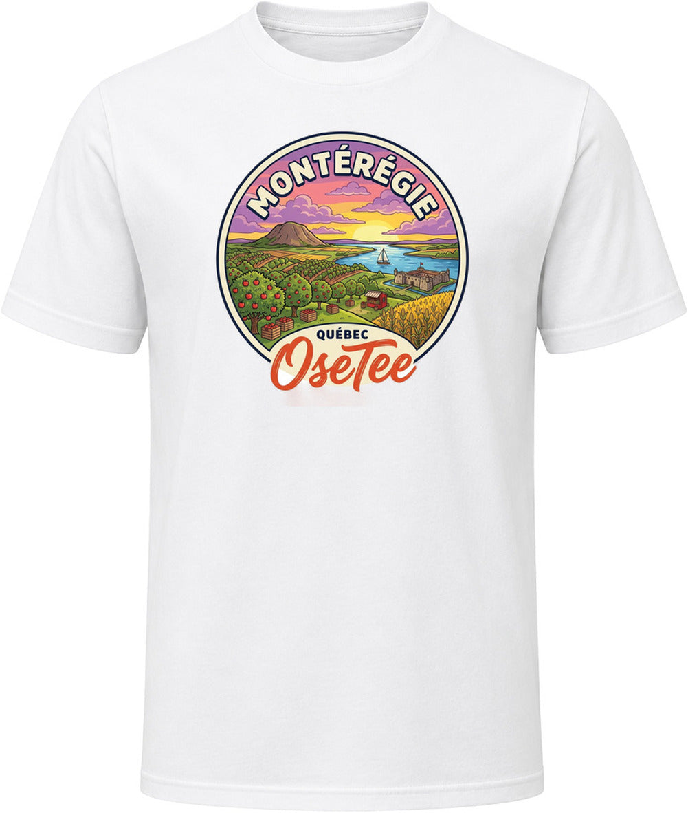 T-shirt Montérégie OseTee – aperçu 6 / Quebec region tee preview 6