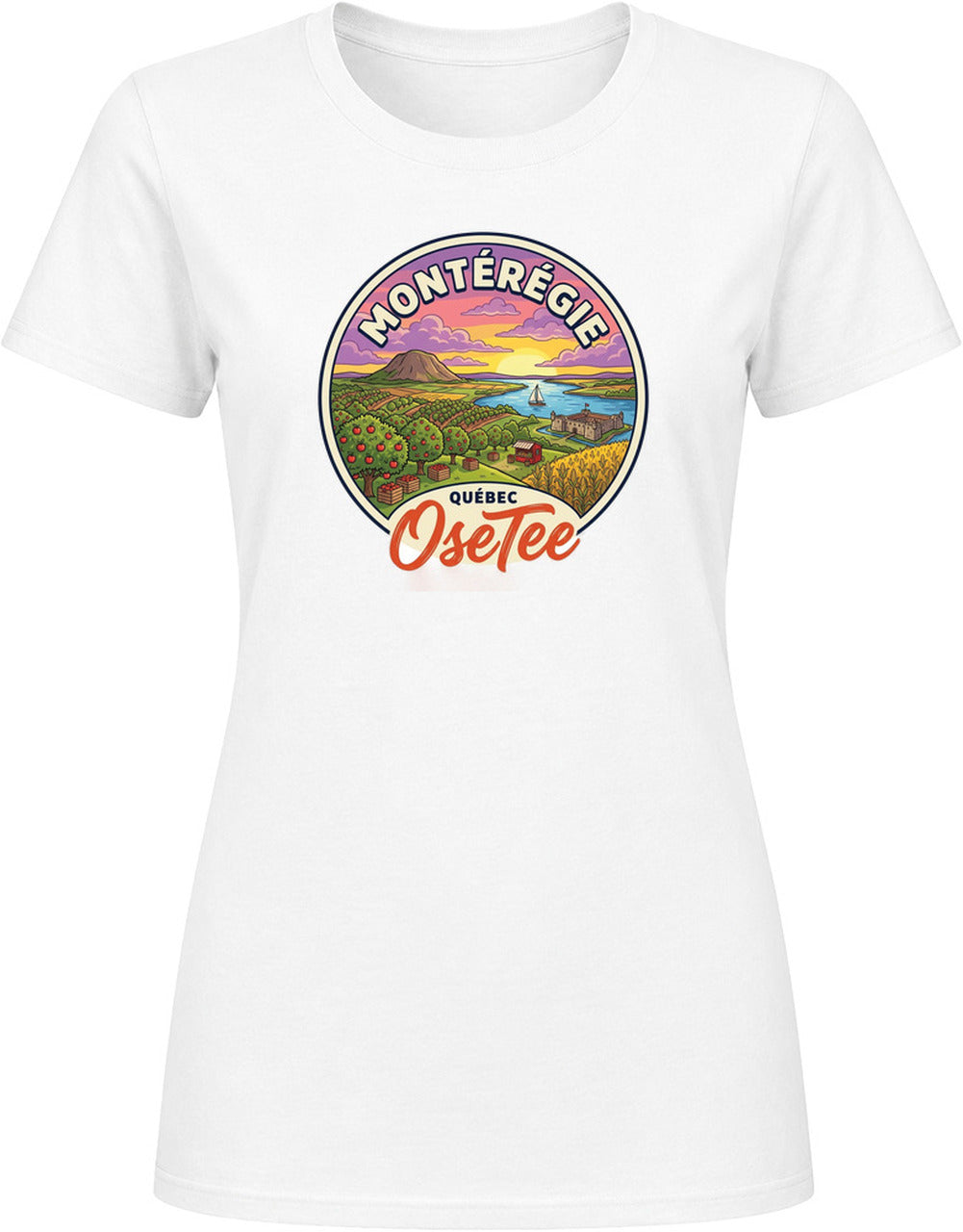 T-shirt Montérégie OseTee – aperçu 16 / Quebec region tee preview 16