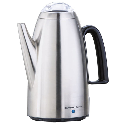 HAMILTON BEACH 12 Cup Percolator with detachable cord - 40619CR