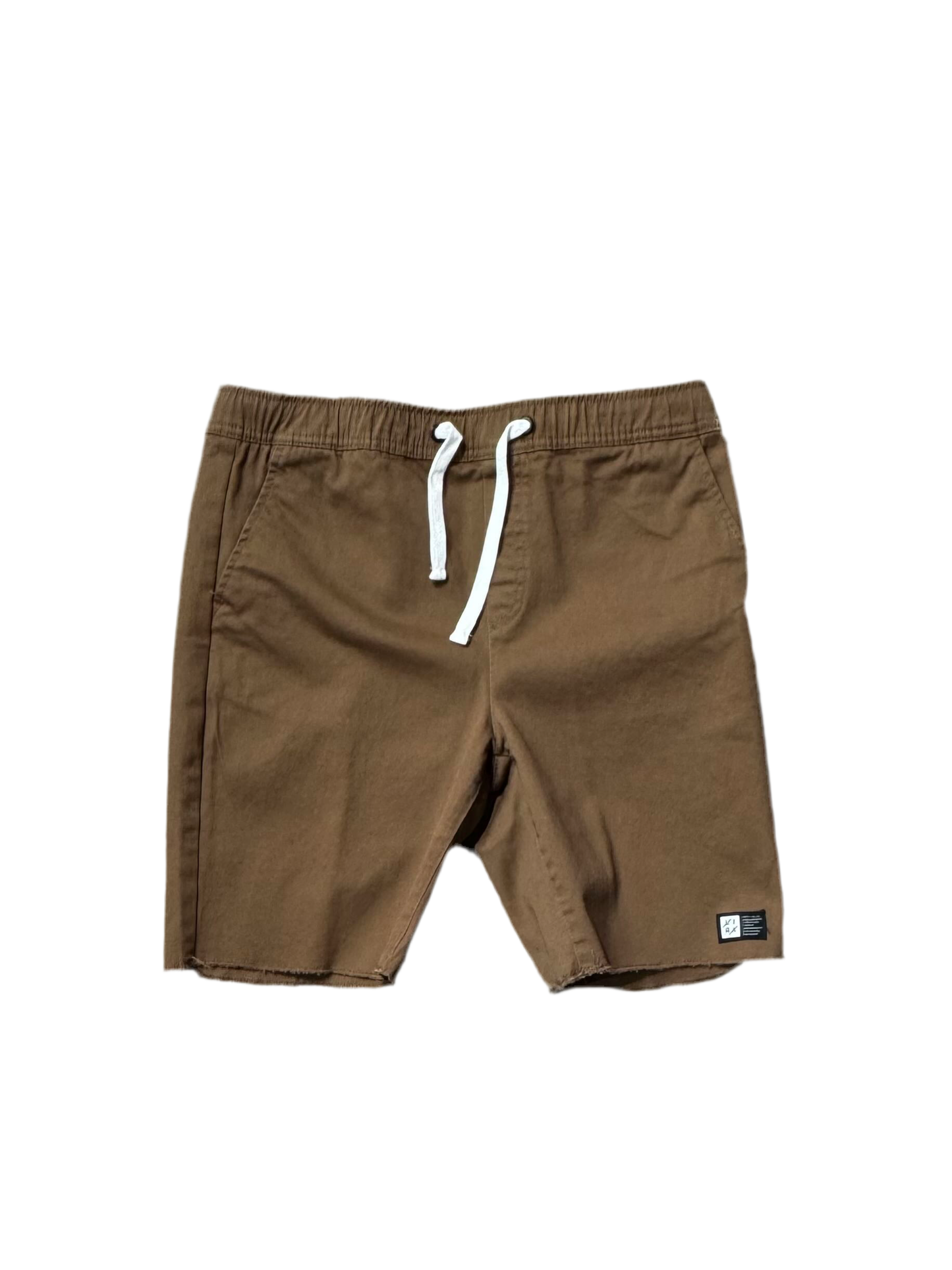 Lira 'Weekday' Elastic Waist Shorts - Brown (KIDS)