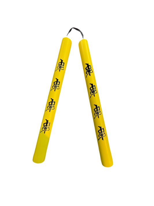 Red Dragon x Caballero 'Martial Art' Nunchakus - Yellow/Black
