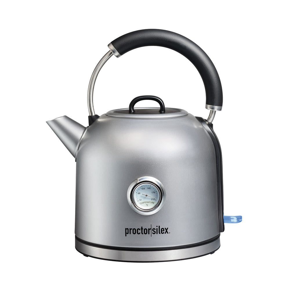 PROCTOR SILEX 41035C Electric Dome Kettle With Gauge