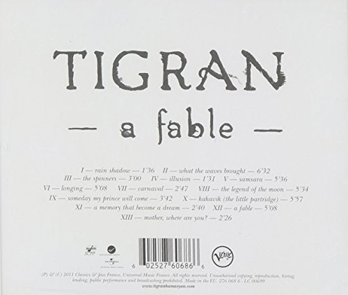 Tigran Hamasyan / Fable - CD (Used)
