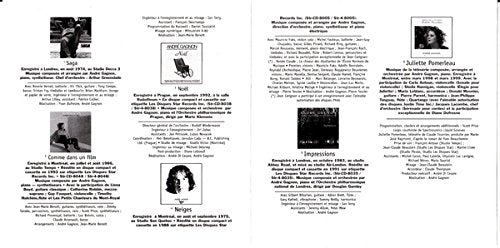 André Gagnon / Hiver - CD (Used)
