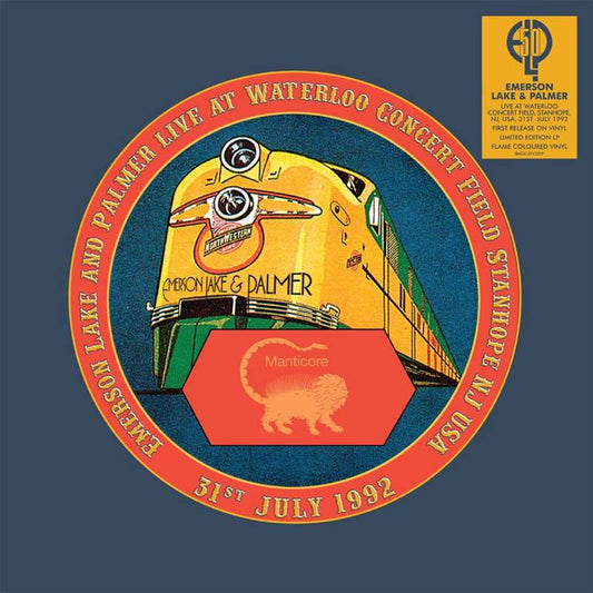 EMERSON LAKE & PALMER / Live At Waterloo Field - LP COLORED RSD2020
