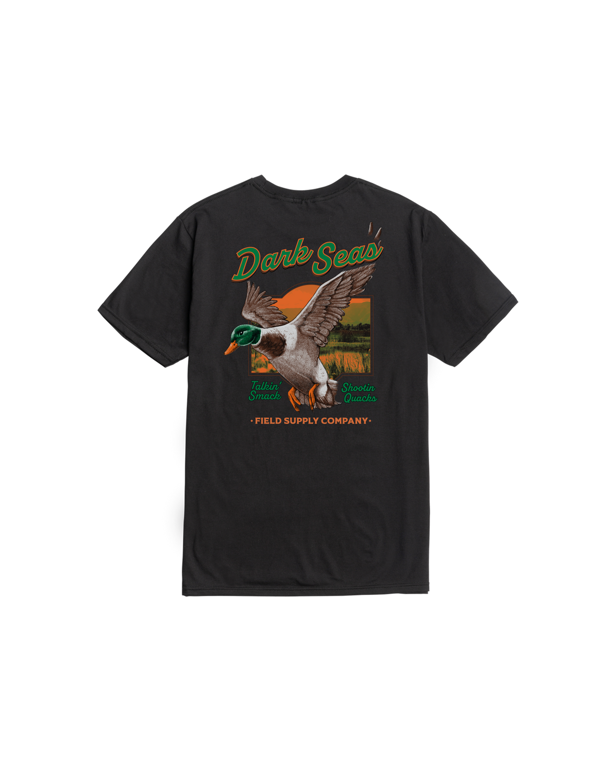 Dark Seas 'Quacks' Tee - Black