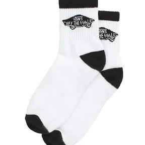 Vans 'Art Half Crew' Socks - Black/White