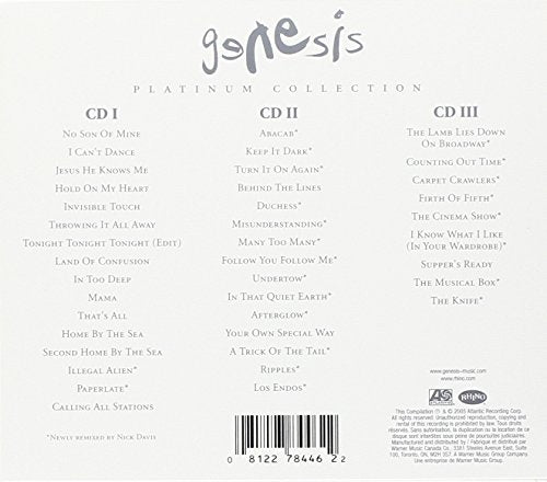 Genesis / Collection Platine - CD (Occasion)
