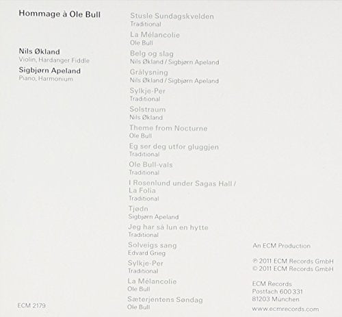 Lyoser/Homage A Ole Bull