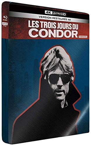 Les 3 Jours du Condor [Édition Limitée SteelBook 4K Ultra HD + Blu-Ray]