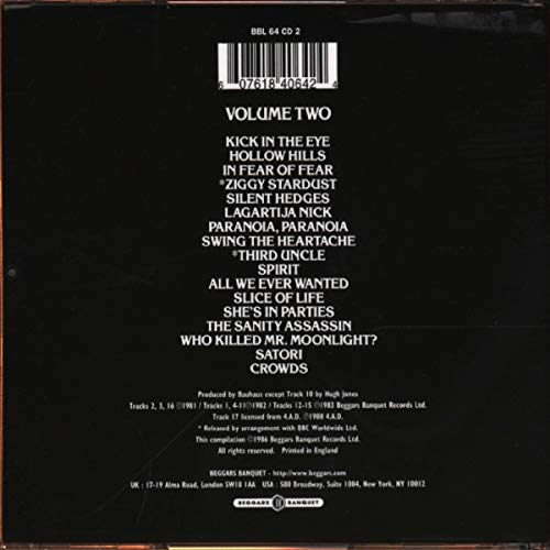 Bauhaus / 1979-1983 Vol.2 - CD