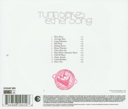 Turin Brakes / Ether Song - CD (Used)