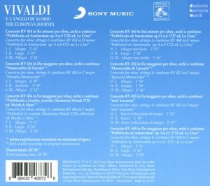 Vivaldi E L'Angelo Di Avorio, Vol. 2 - The European Journey