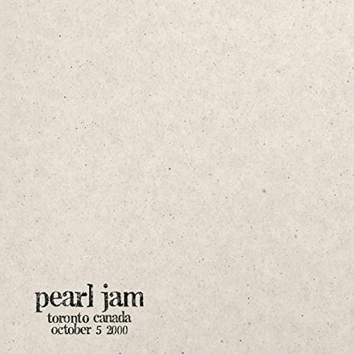 Pearl Jam / Live In Toronto (october 5th 2000) - CD (Used)